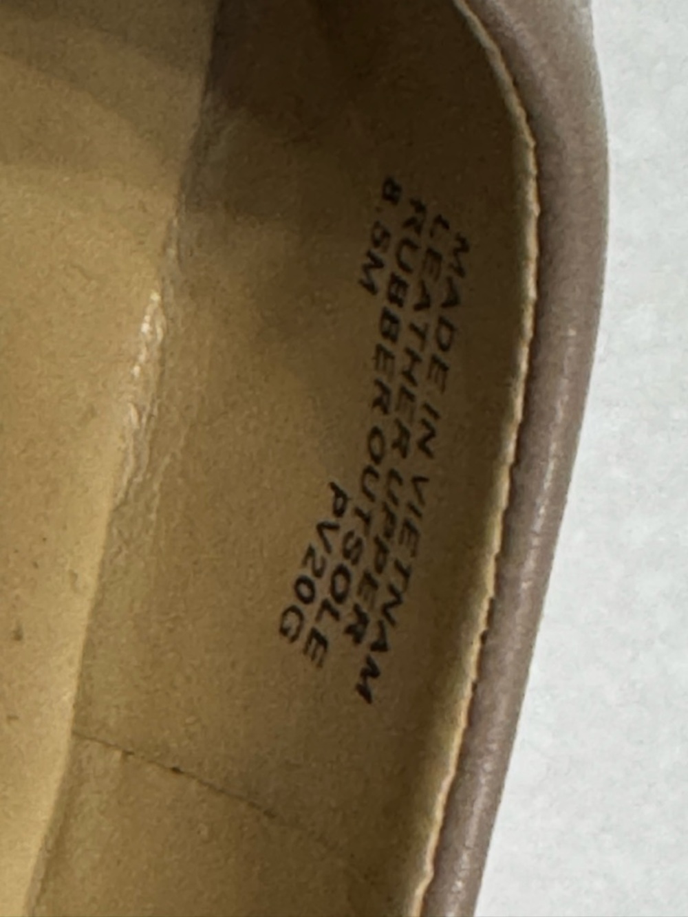 Michael Kors Taupe Leather Pointed-Toe Pumps - Picture 7 of 7